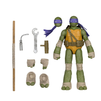 McFarlane TMNT Page Punchers Donatello Actionfigur mit Comic 13cm 2025